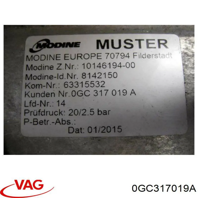 Радіатор охолодження, АКПП Mahle Original CLC402000S ціна, від 51.00 USD