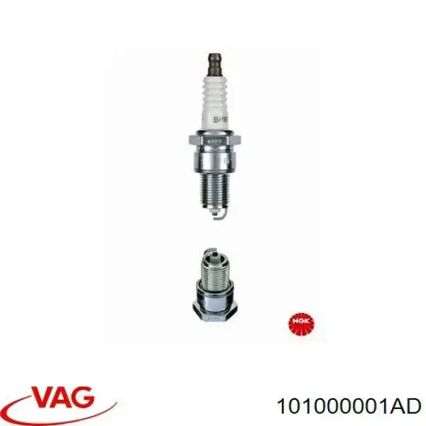Купити 101000001AD VAG Свічка запалювання