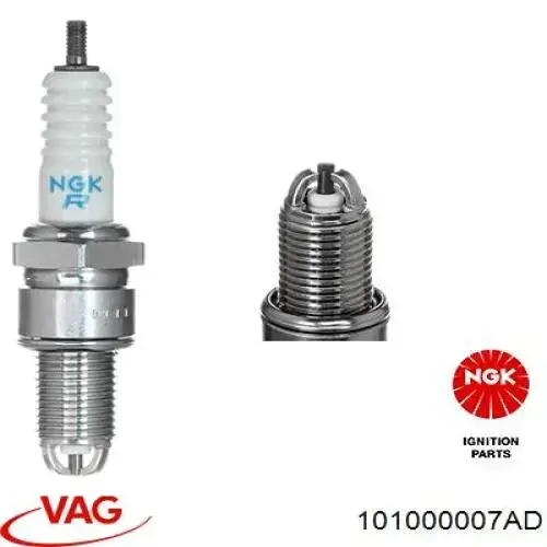 Купити 101000007AD VAG Свічка запалювання