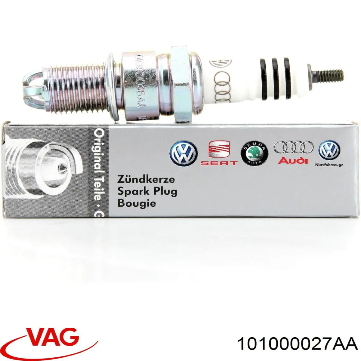 Свічки запалювання 101000027AA VAG