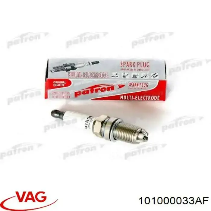 Свічки запалювання 101000033AF VAG