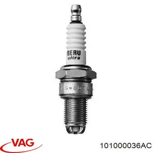 Свічки автомобільні VAG 101000036AC ціна, від 4.31 USD