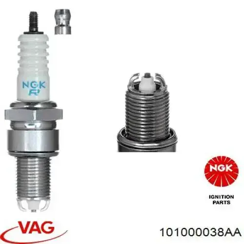 Свічки автомобільні VAG 101000038AA ціна, від 5.77 USD