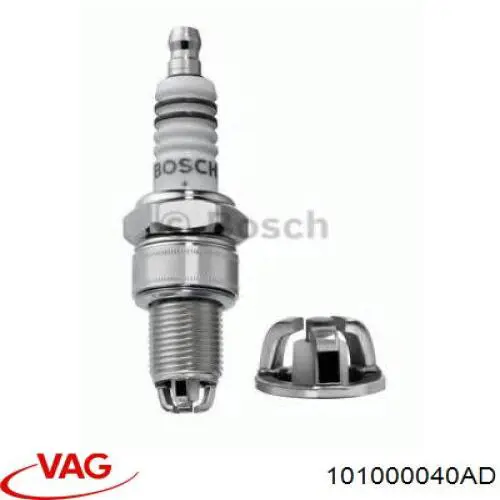 Свічки автомобільні VAG 101000040AD ціна, від 4.67 USD