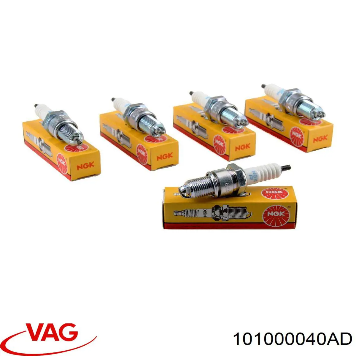 Свічки запалювання 101000040AD VAG
