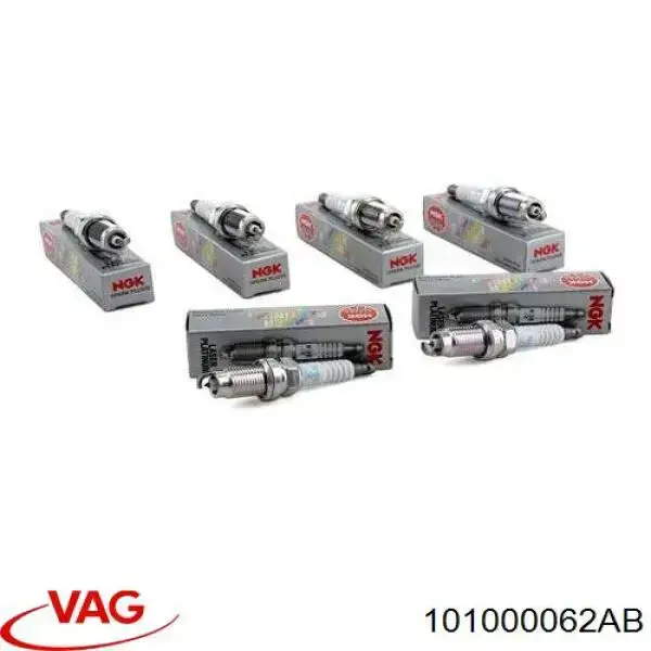 Свічки запалювання 101000062AB VAG