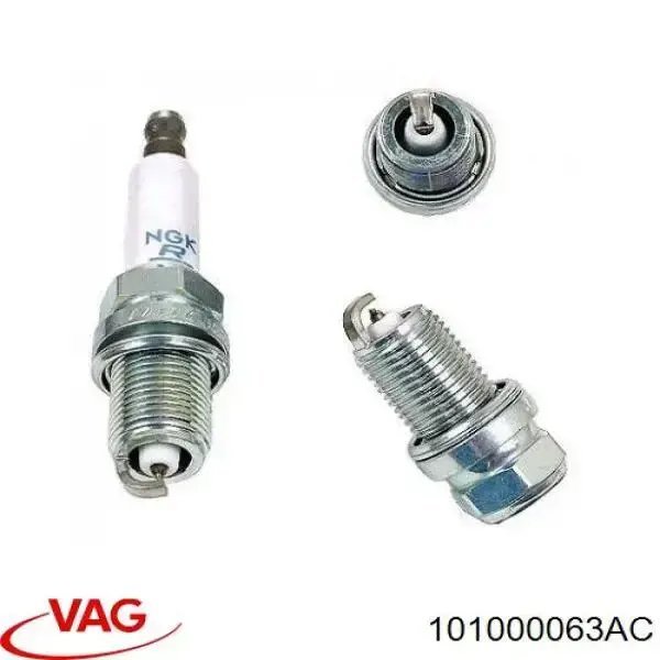 101000063AC VAG Свіча запалювання