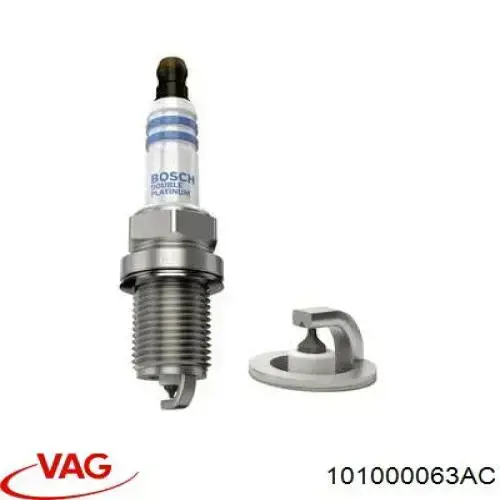 Купити 101000063AC VAG Свічка запалювання