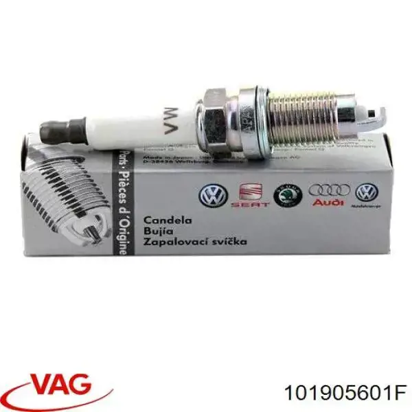 Свічки запалювання 101905601F VAG