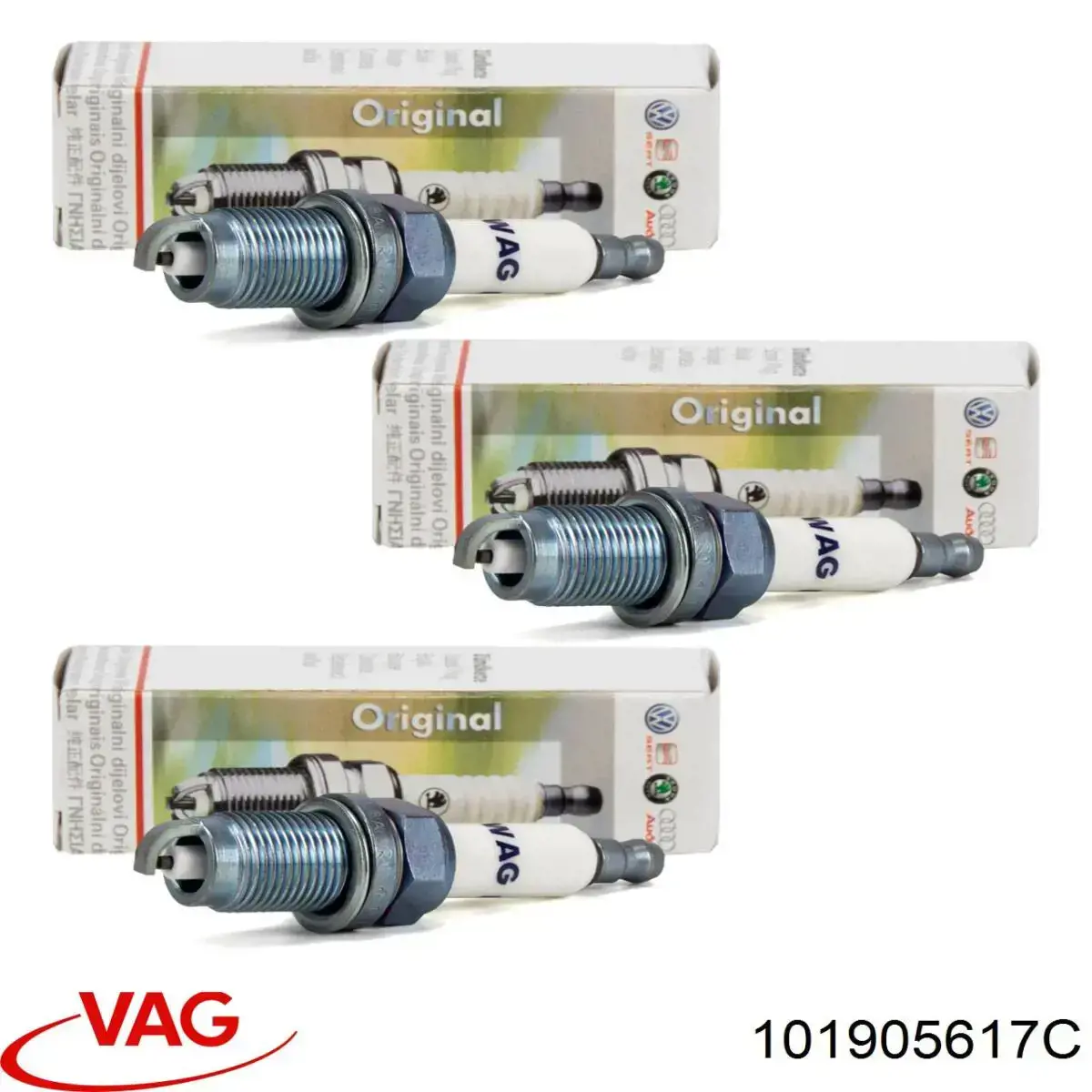 Свічки автомобільні VAG 101905617C ціна, від 10.71 USD