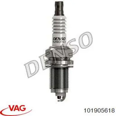 Свічки запалювання 101905618 VAG