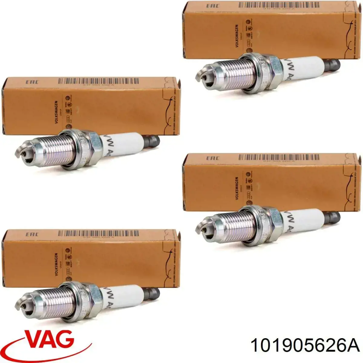 Свічки запалювання 101905626A VAG