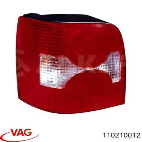 Ліхтар задній лівий VAG 110210012 ціна, від 63.33 USD
