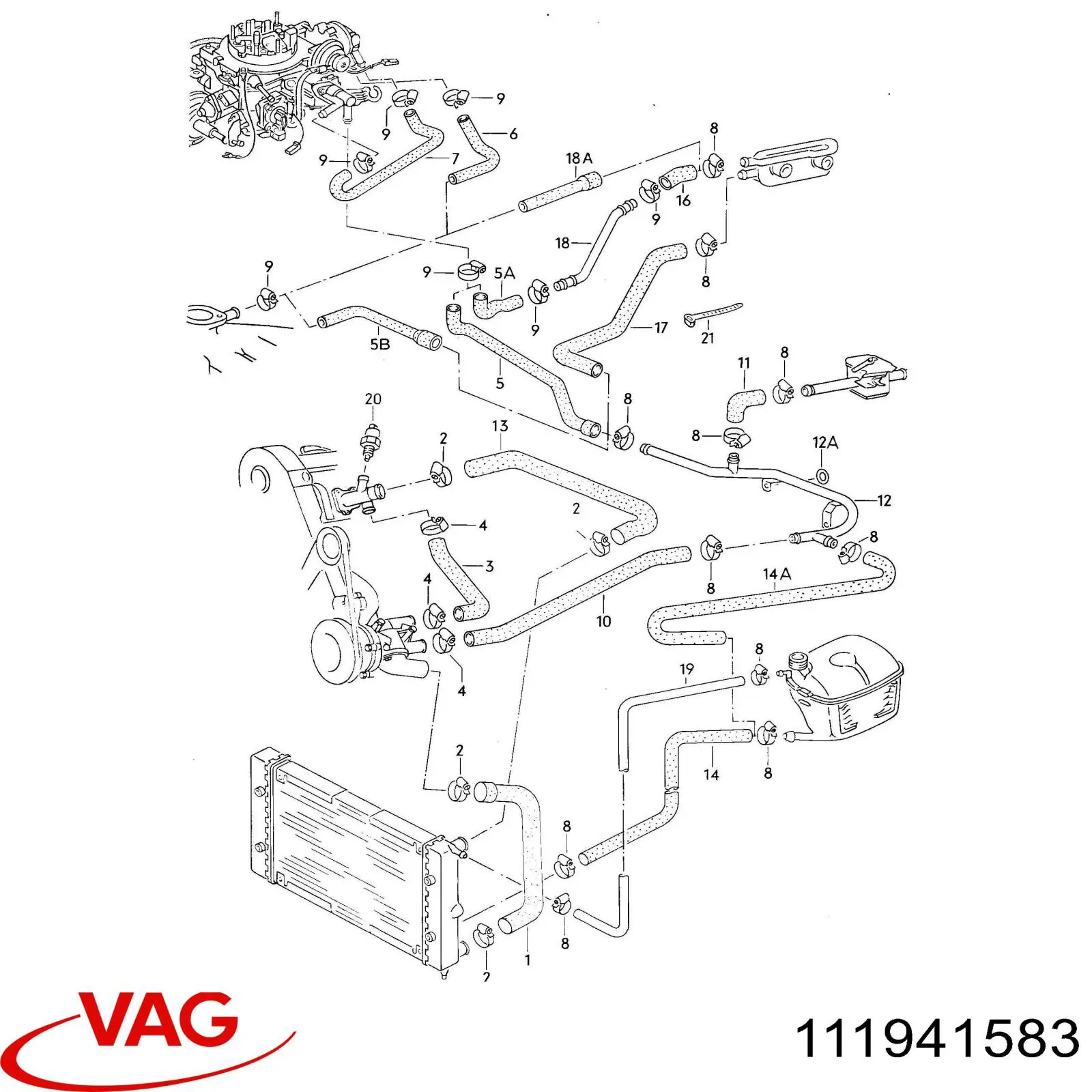 Ущільнююче кільце форсунок інжектора VAG 111941583 ціна, від 11.58 USD