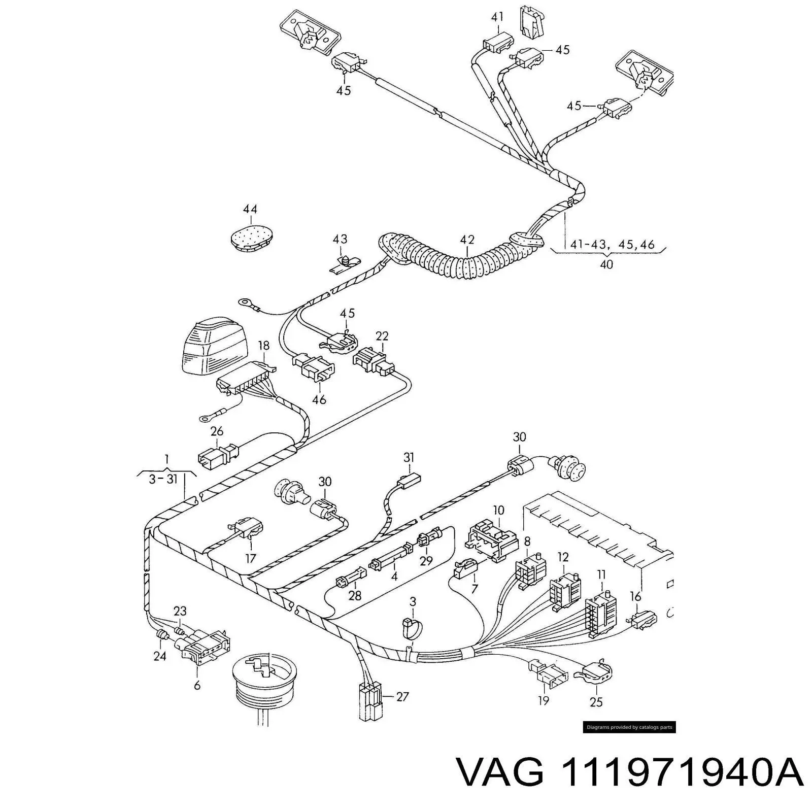  VAG 979941 ціна, від 4.18 USD