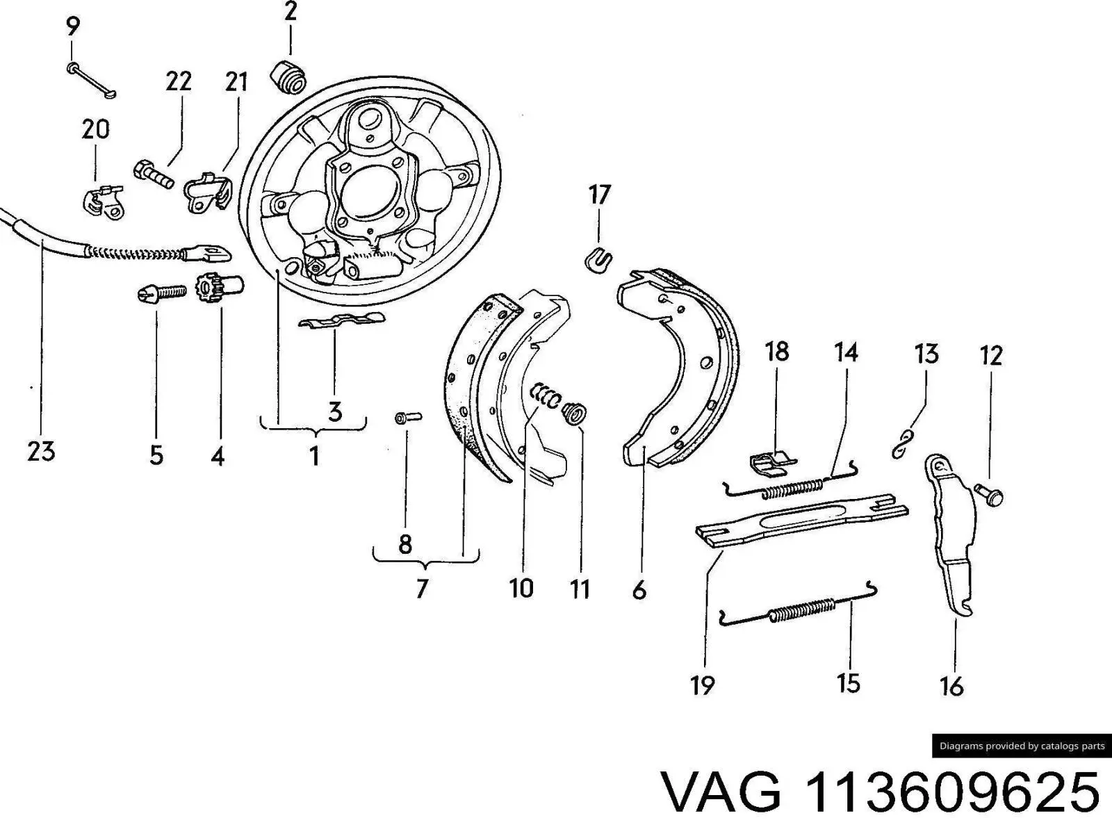  VAG 113609625 ціна, від 1.66 USD