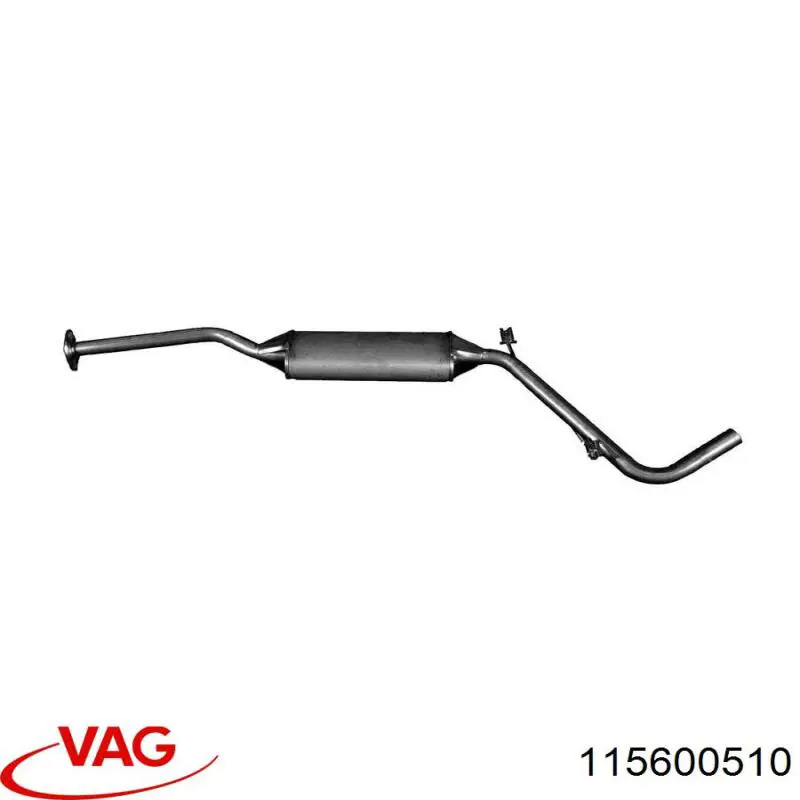 Глушник VAG 115600510 ціна, від 44.33 USD