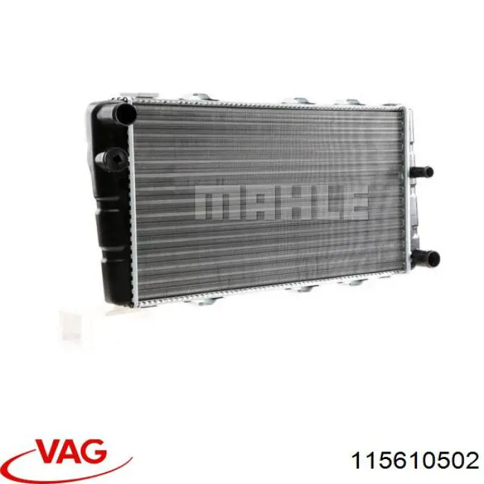 115610502 VAG Радіатор охолодження двигуна