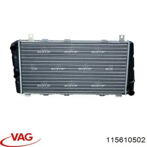 115610502 VAG радіатор охолодження двигуна