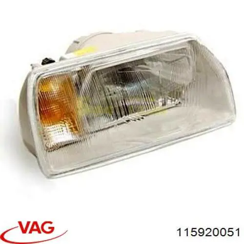 Купити 115920051 VAG Основна фара в зборі ліва