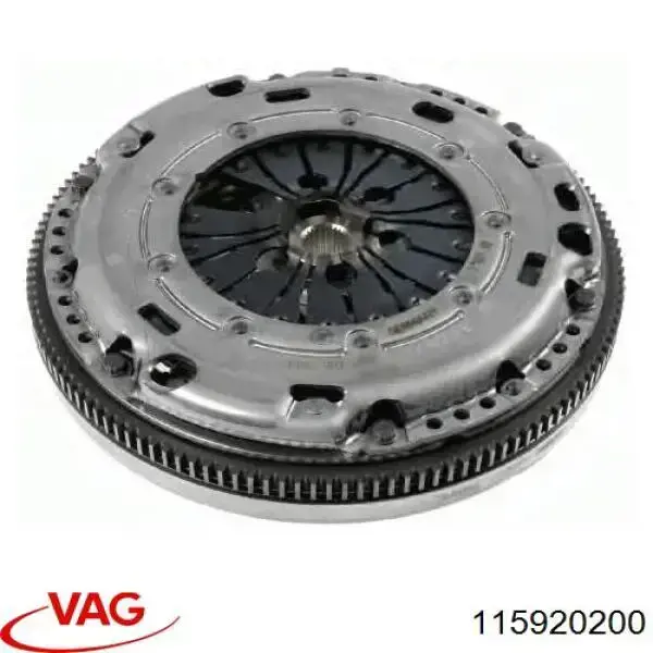 115920200 VAG Скло фари правої
