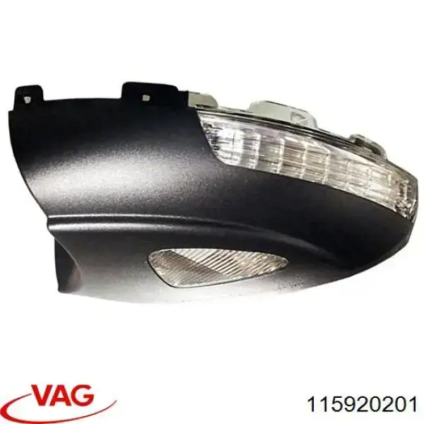 115920201 VAG Скло фари лівої