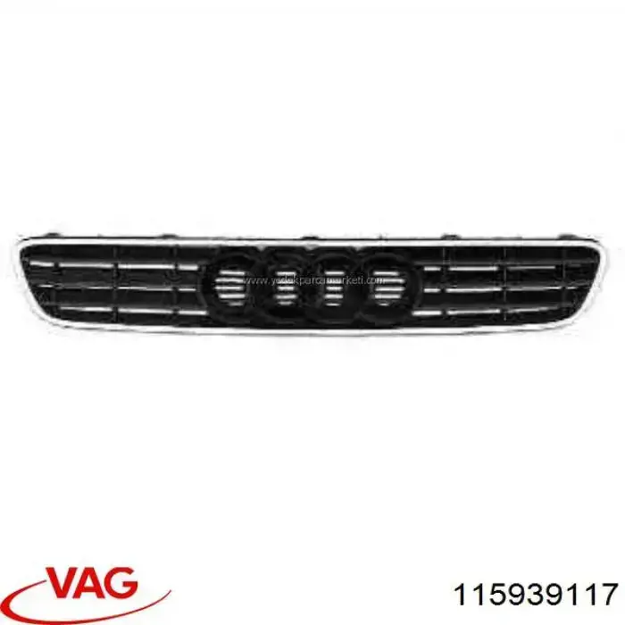 Блок управління режимів опалення / кондиціонування VAG 115939117