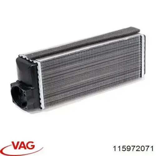 Радіатор пічки (обігрівача) VAG 115972071 ціна, від 23.27 USD
