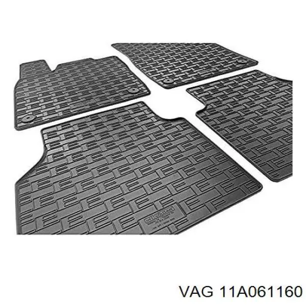 Килимок багажного відсіку VAG 11A061160 ціна, від 66.08 USD