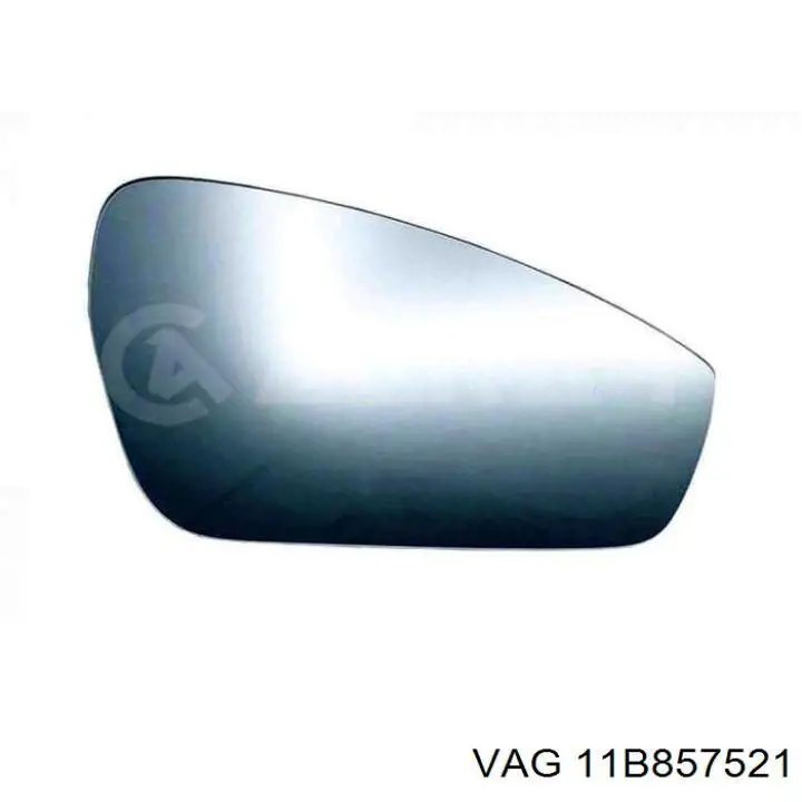 11B857521 VAG Дзеркальний елемент лівий
