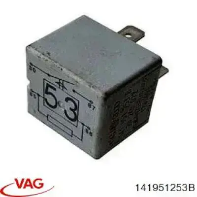Блок управління вентилятором VAG 141951253B