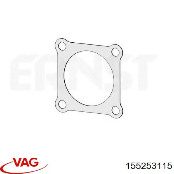 Прокладка прийомної труби глушника VAG 155253115 ціна, від 2.19 USD