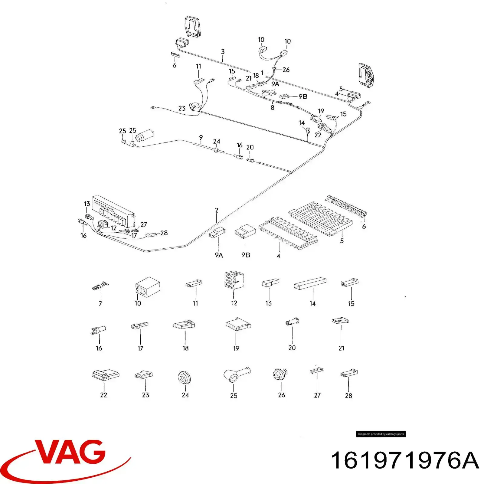  VAG 161971976A ціна, від 0.83 USD