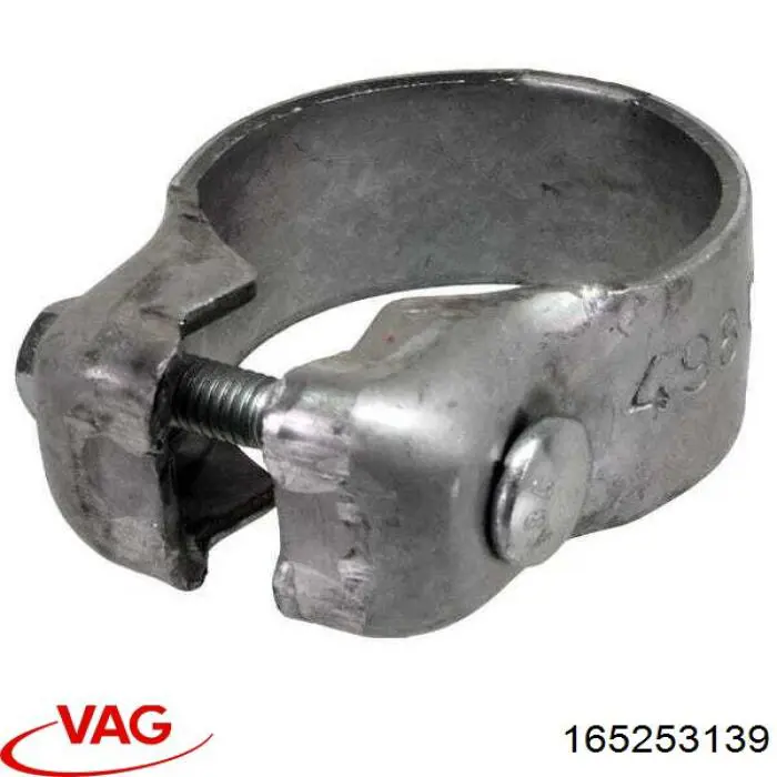 Купити 165253139 VAG Хомут кріплення глушника передній