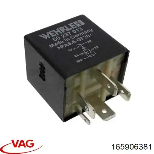 Реле паливного насоса VAG 165906381