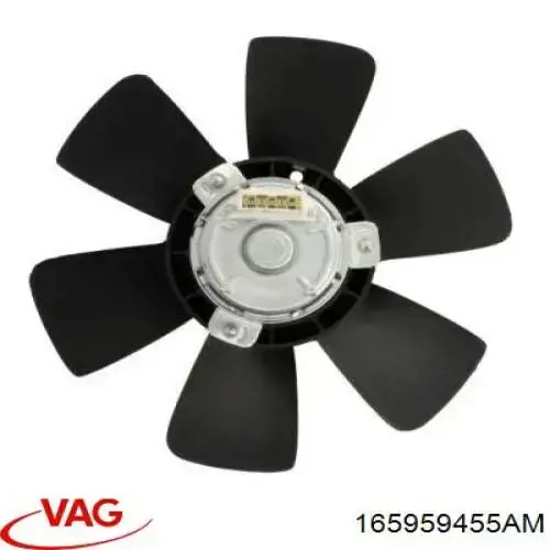 Вентилятор радіатора VAG 165959455AM ціна, від 31.67 USD