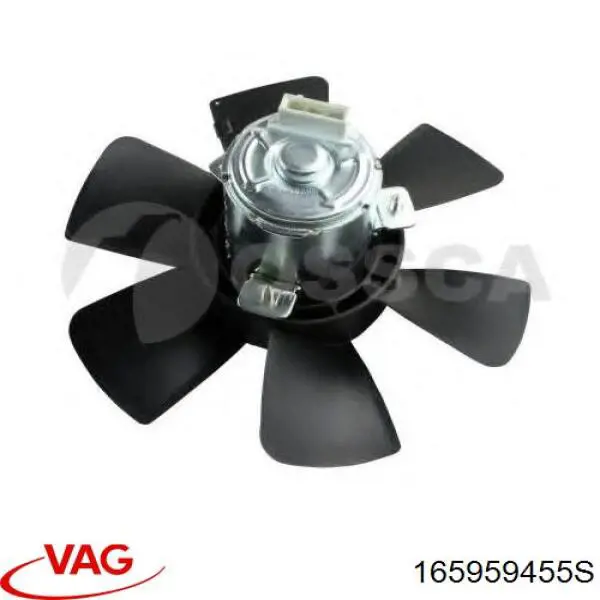 Вентилятор радіатора VAG 165959455S ціна, від 28.74 USD