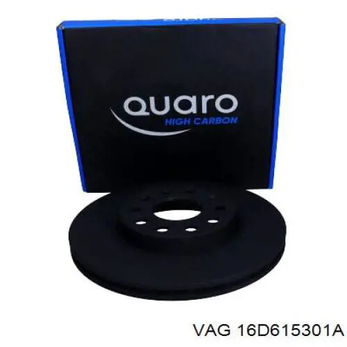 Купити 16D615301A VAG Ремкомплект передніх гальм
