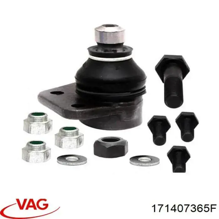 Кульова опора, нижня VAG 171407365F ціна, від 10.64 USD