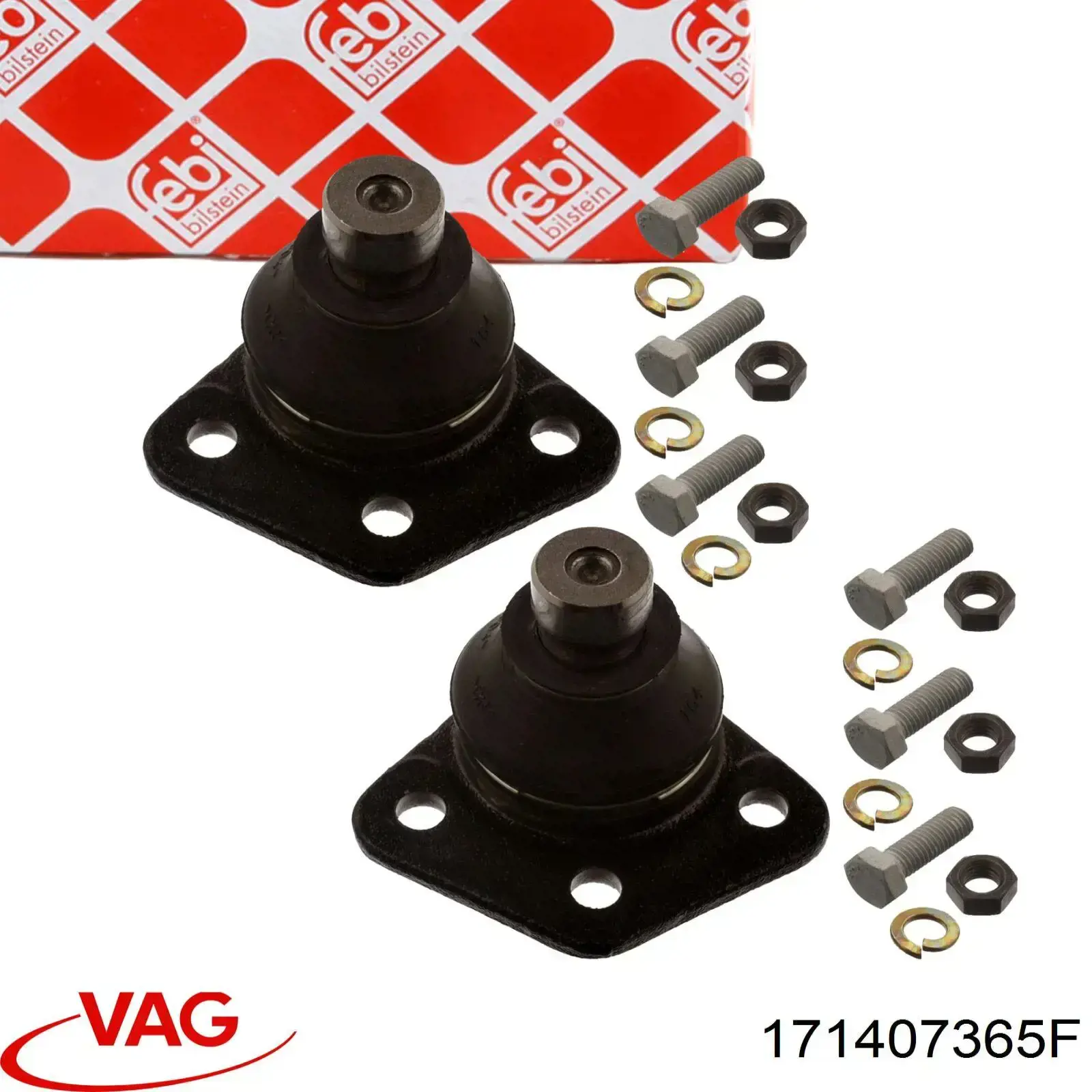Купити 171407365F VAG Кульова опора, нижня