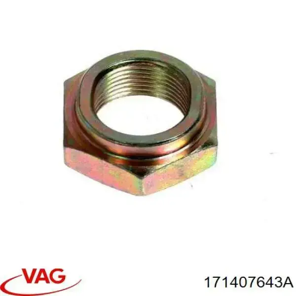 Купити 171407643A VAG Гайка маточини передньої