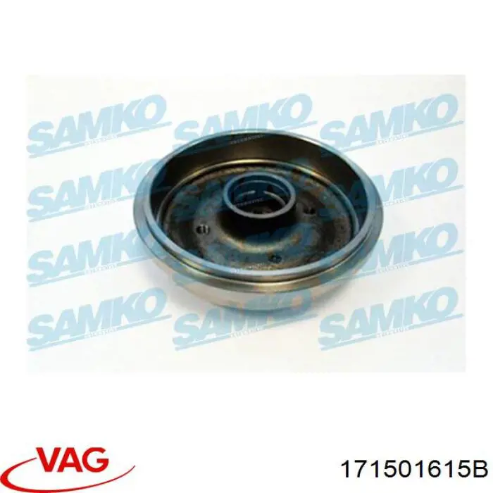 Купити 171501615B VAG Барабан гальмівний задній