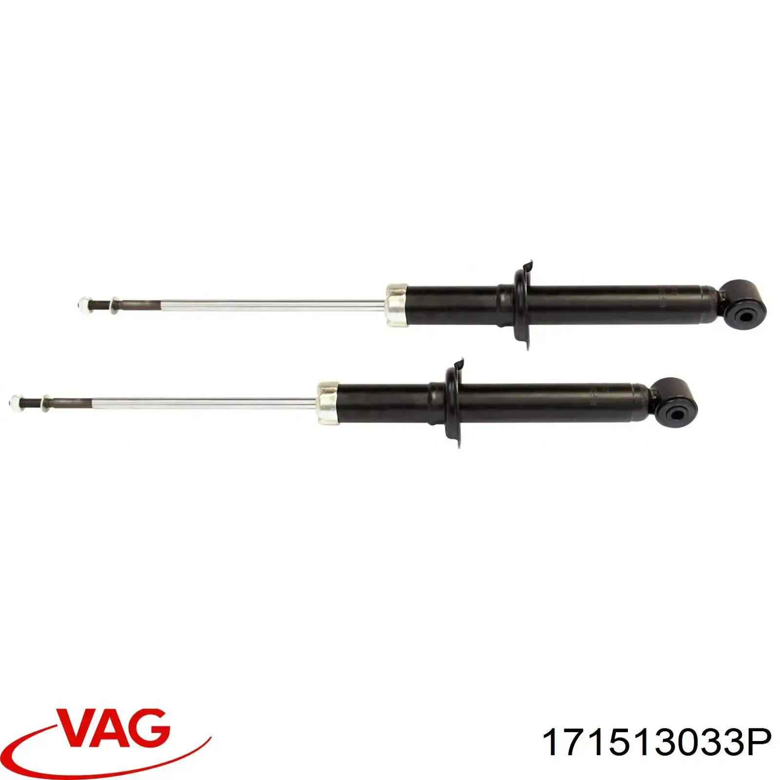 Купити 171513033P VAG Стійка амортизатора задня