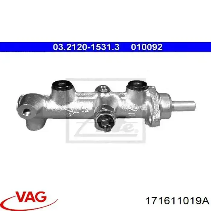Циліндр головний гальма (Гідротормоз) VAG 171611019A ціна, від 37.32 USD