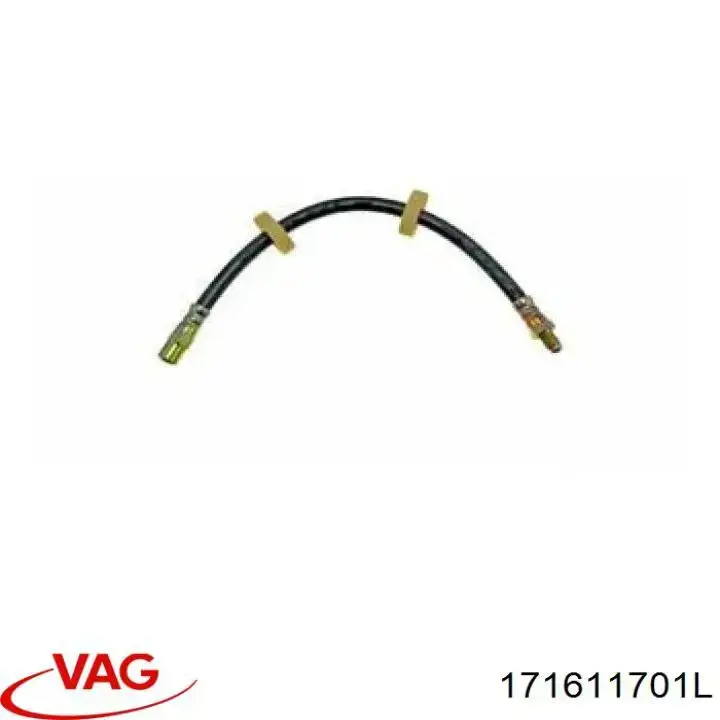 Купити 171611701L VAG Гальмівні шланги передні