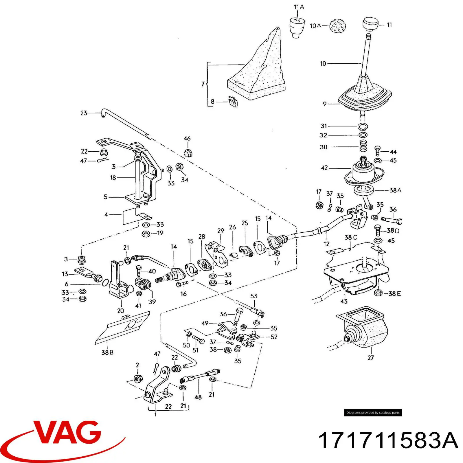  VAG 171711583A ціна, від 224.99 USD