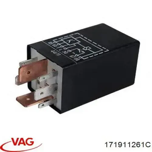 Реле управління VAG 171911261C ціна, від 8.15 USD