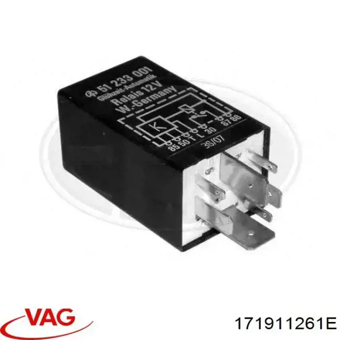 Купити 171911261E VAG Реле свічок накалу