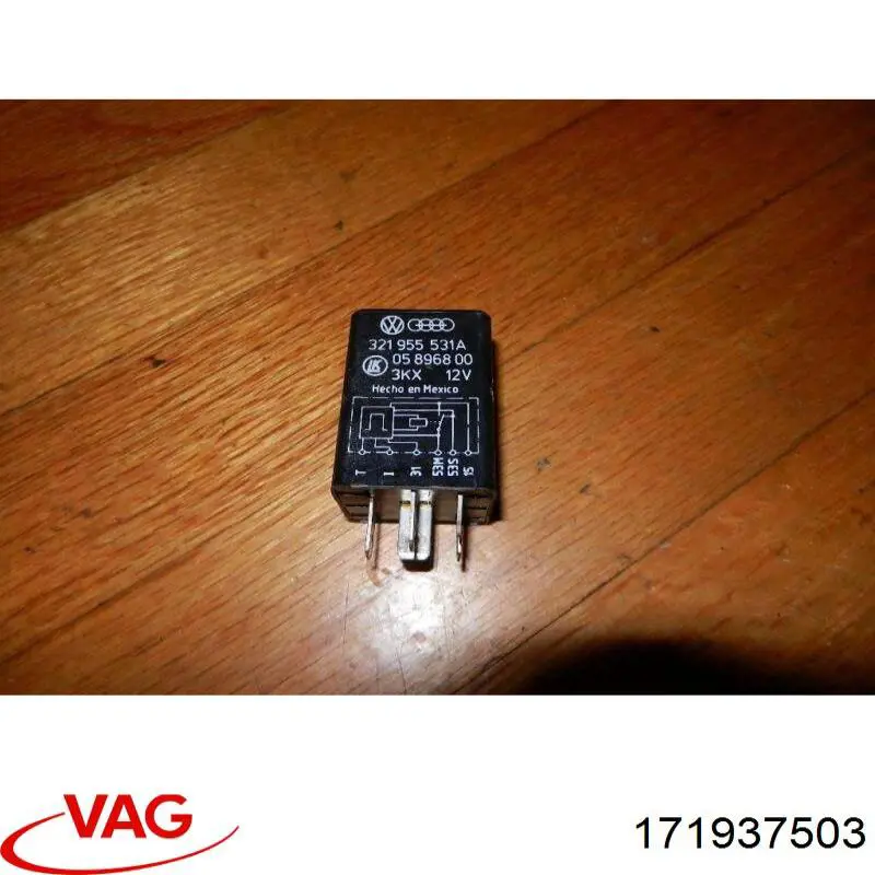 Реле вентилятора VAG 171937503 ціна, від 2.26 USD