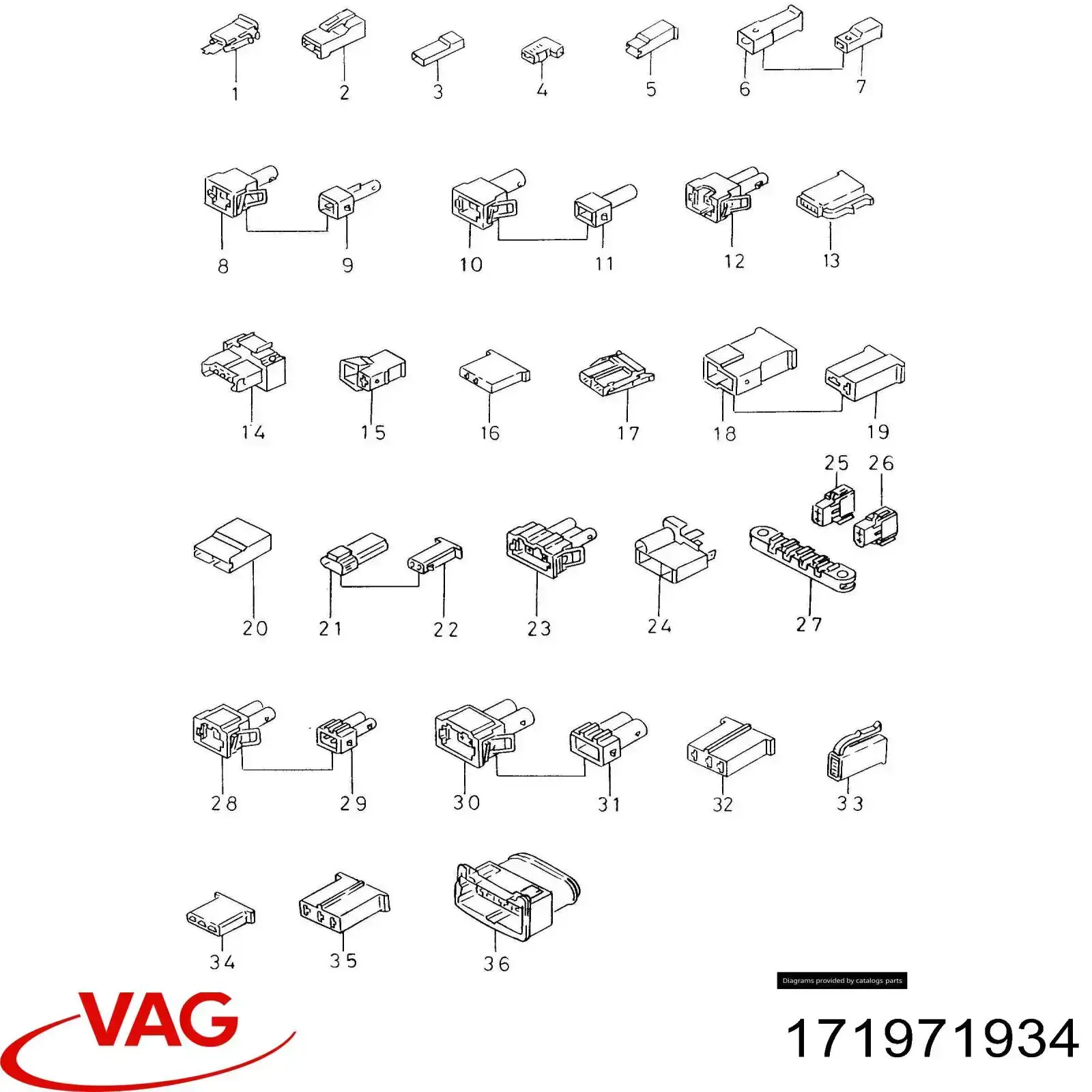  VAG 171971934 ціна, від 3.33 USD